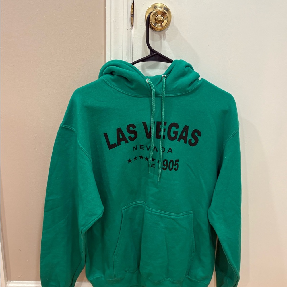 Las Vegas Green Hoodie